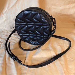 Karl Lagerfeld K/Kuilted Round Crossbody Bag